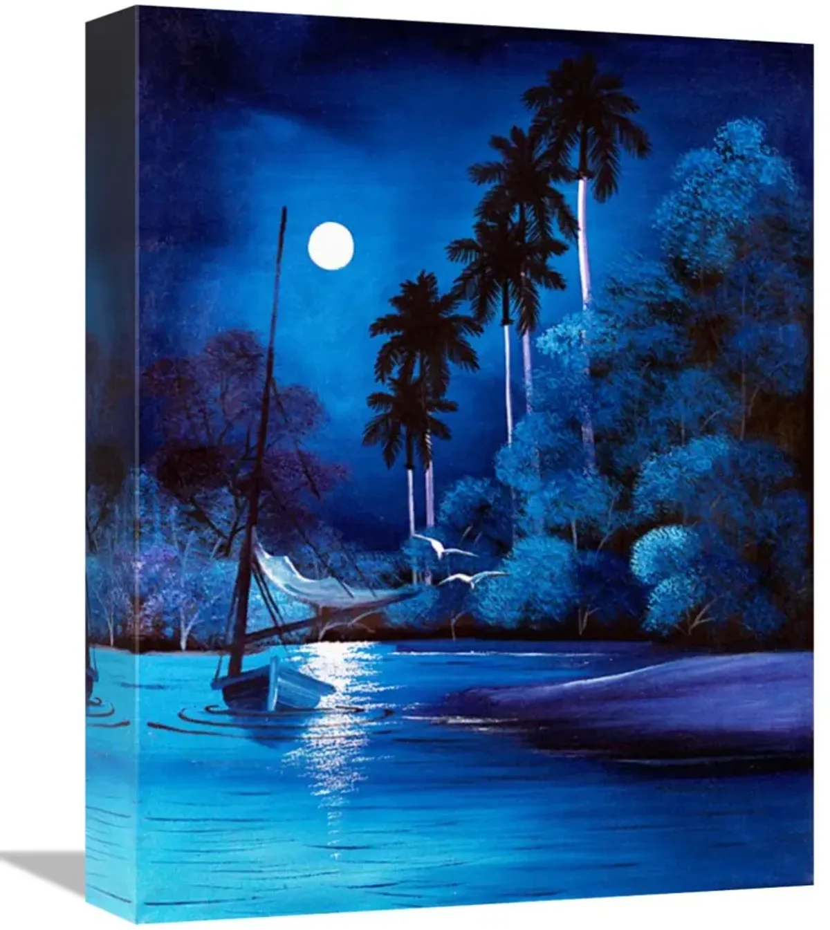 Blue Acres-Canvas Art-12x16