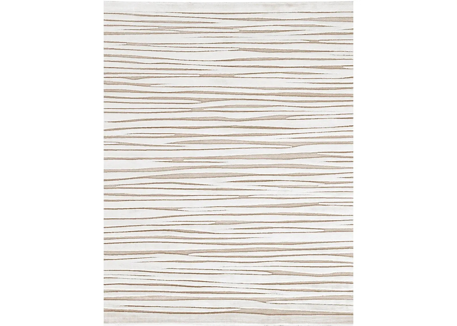 Fables Linea White 7'6" x 9'6" Rug