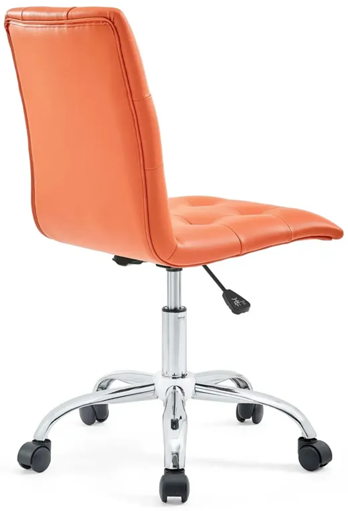 Modway Furniture - Prim Armless Mid Back Office Chair Orange