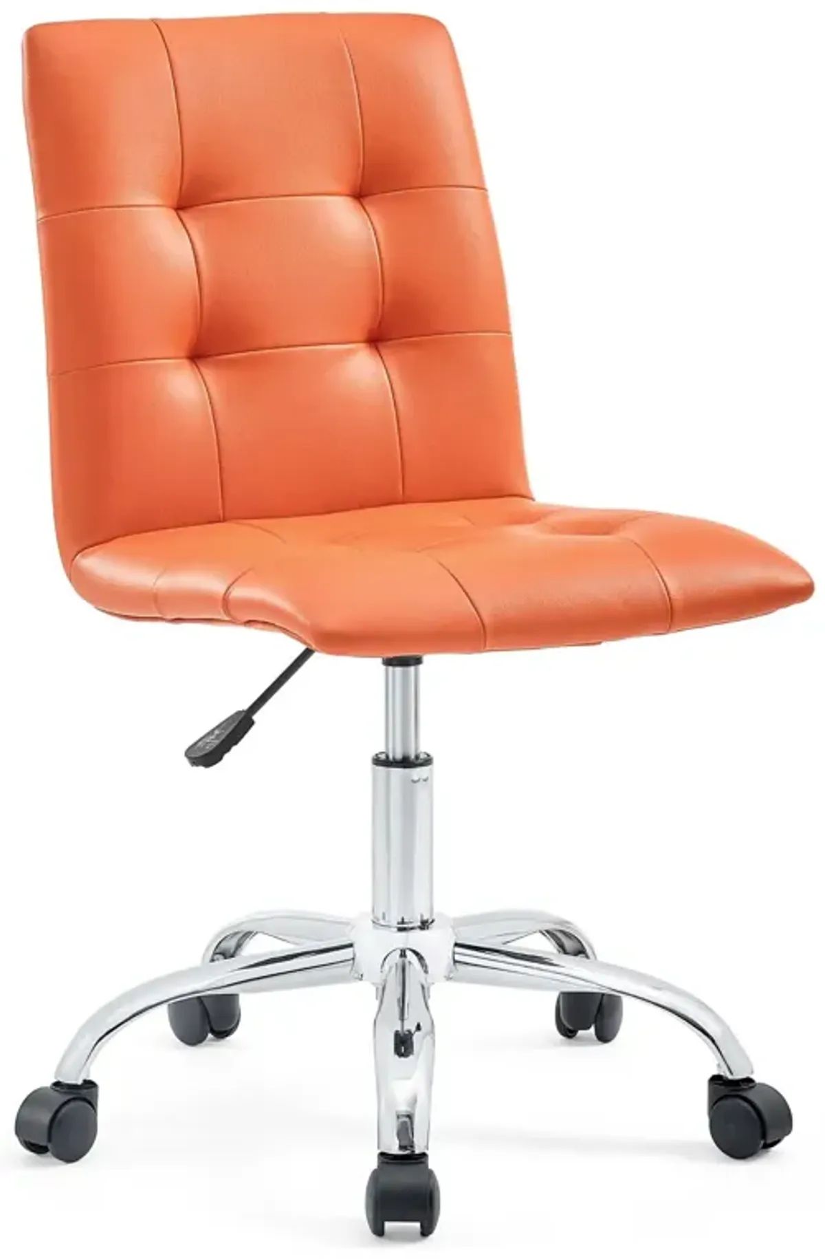 Modway Furniture - Prim Armless Mid Back Office Chair Orange