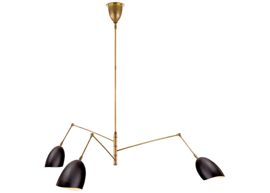 Sommerard Lrg 3 Arm Chandelier