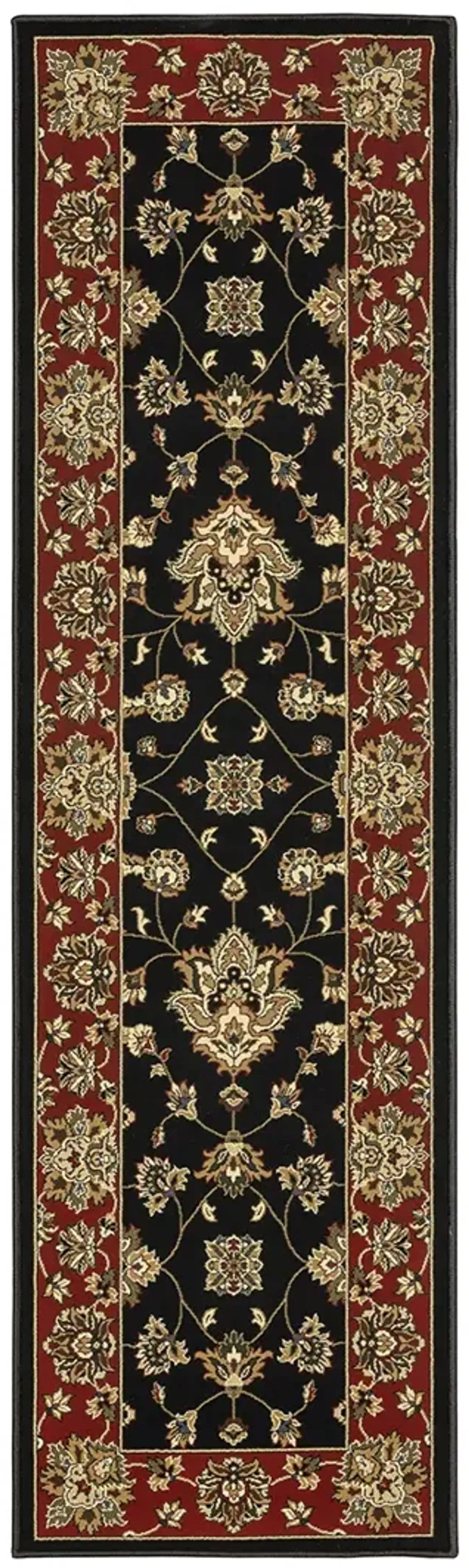 Ariana 8' Black Rug