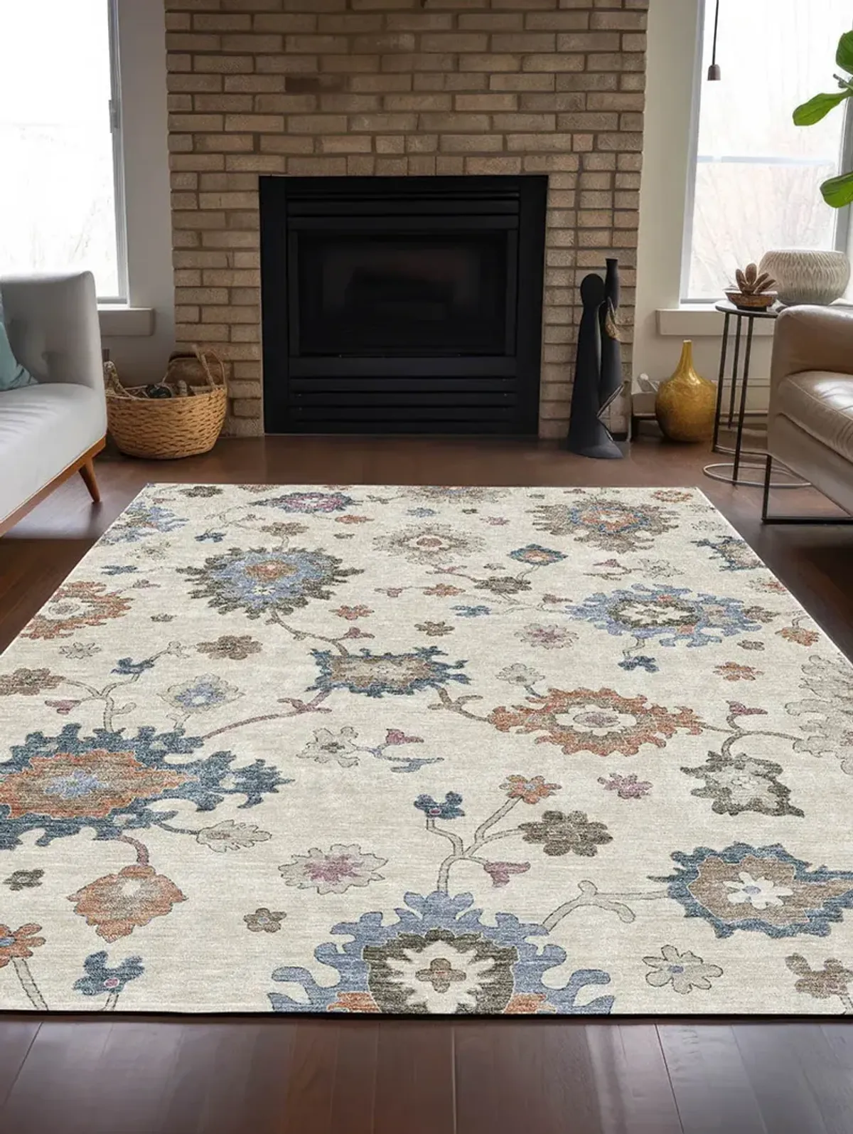 Hatay HY4 Ivory 8' x 10' Rug