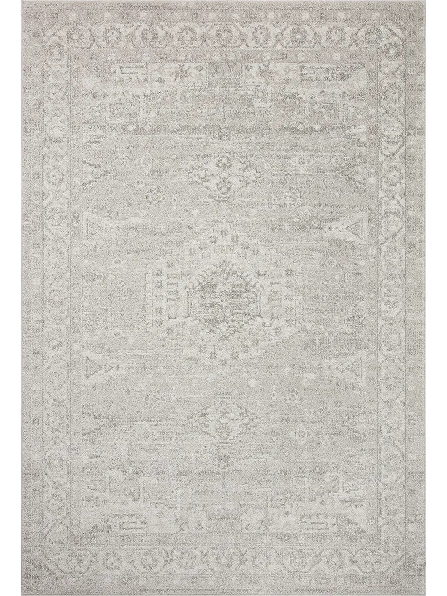 Odette ODT02 Silver/Ivory 6'7" x 9'6" Rug