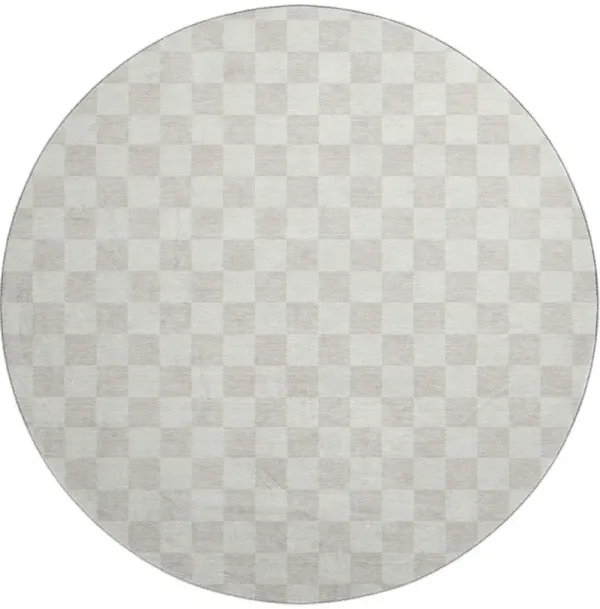 The Reserve TR7 Linen 8' Round Rug