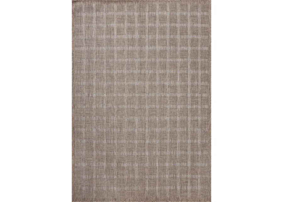 Topanga Natural/Bone 5'3" x 7'6" Area Rug by Amber Lewis x Loloi