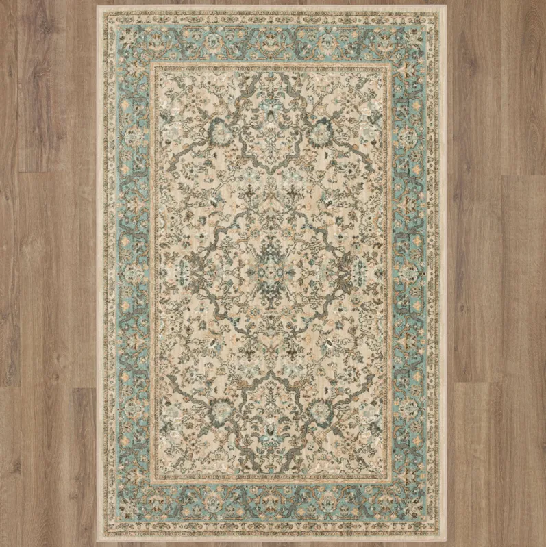 Euphoria Monaghan Sand Stone 5' 3" X 7' 10" Rug