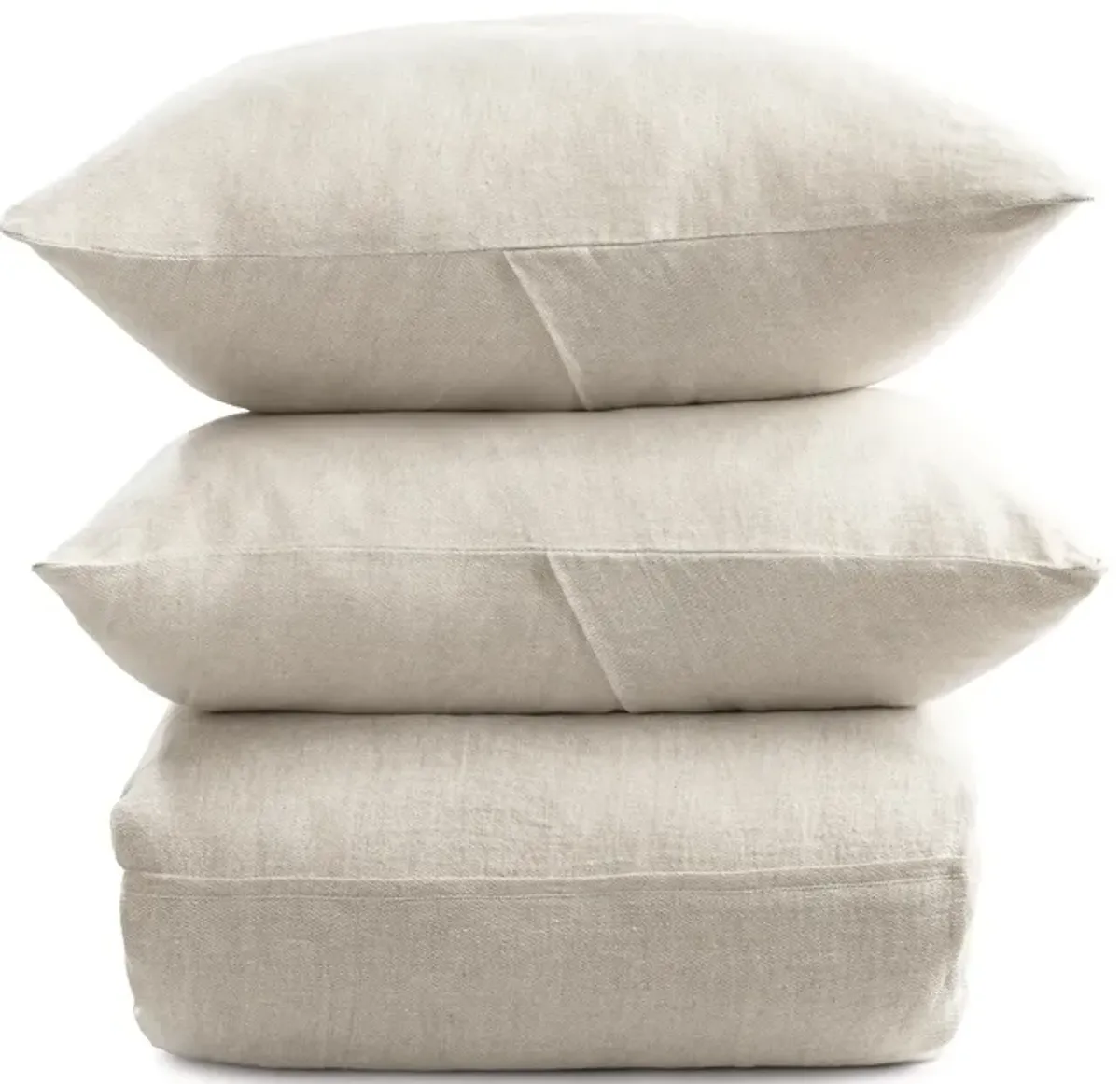 Beaumont Linen 3-Piece Queen Duvet Set