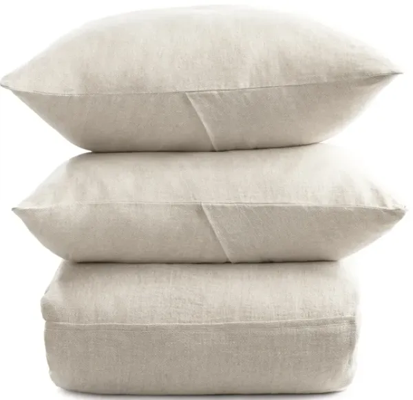 Beaumont Linen 3-Piece Queen Duvet Set