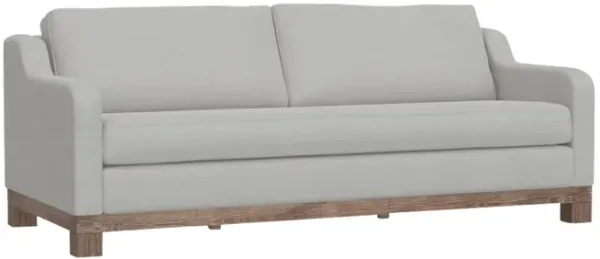 Sama Sofa, 2 Accent Pillows, Eccru Beige Polyester 91 Inch Bench Style - Benzara