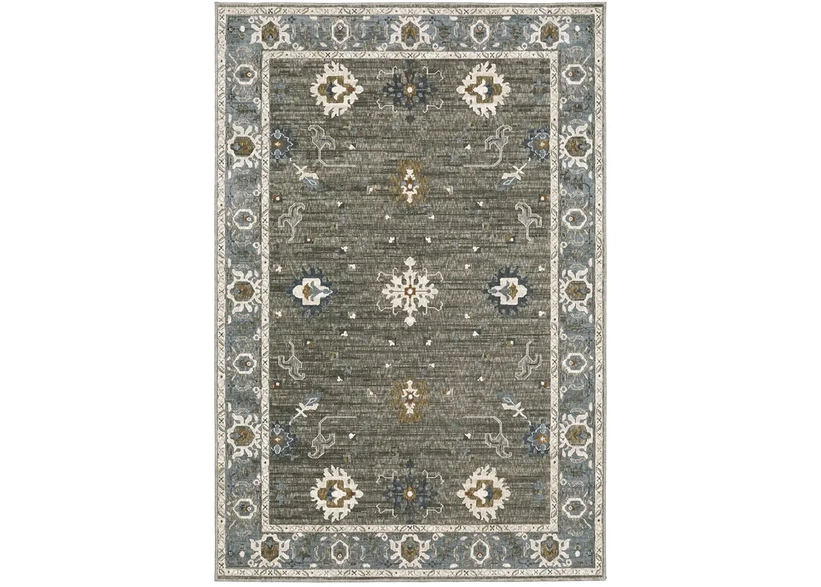 Ellington 6'7" x 9'6" Grey Rug