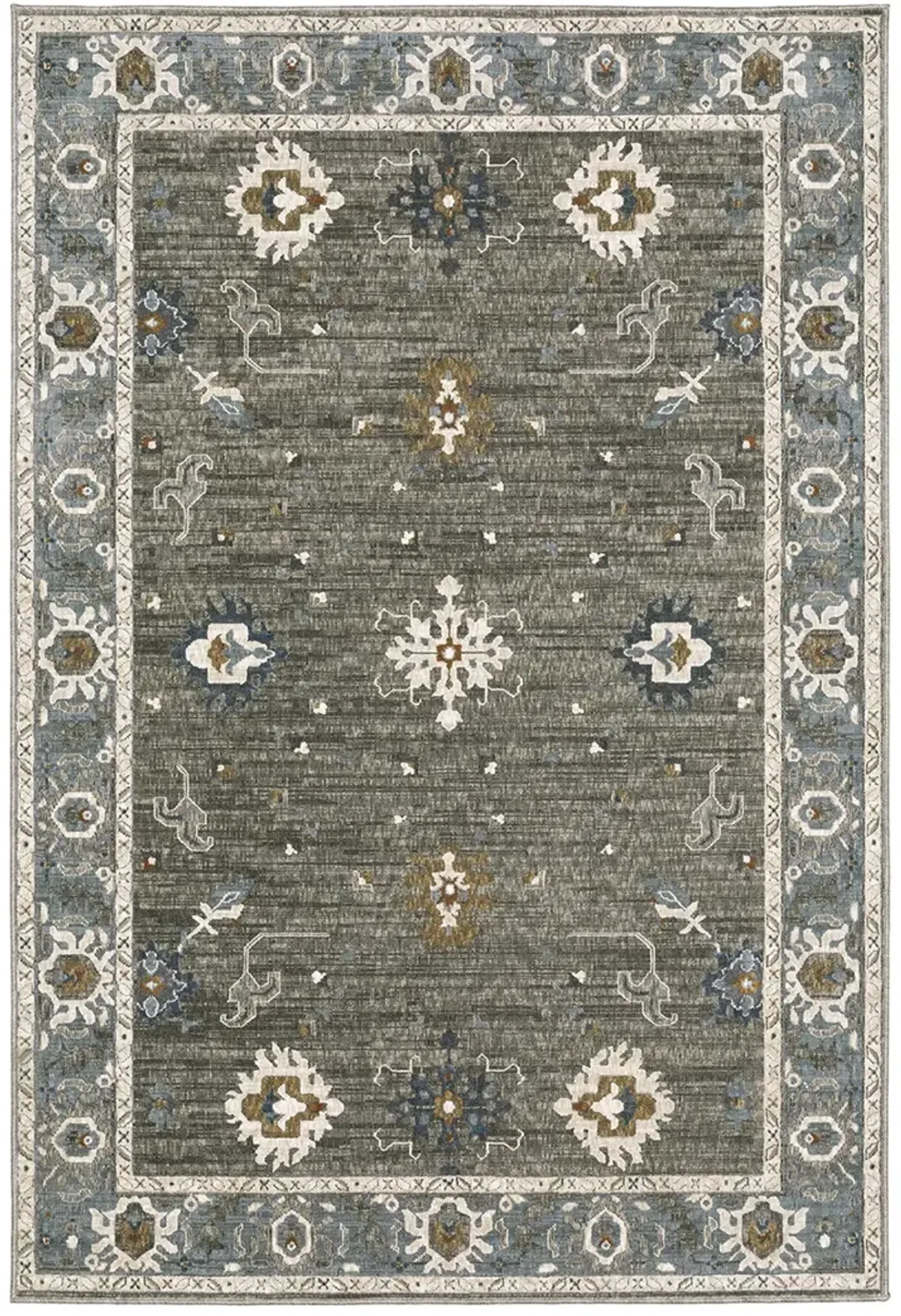 Ellington 6'7" x 9'6" Grey Rug