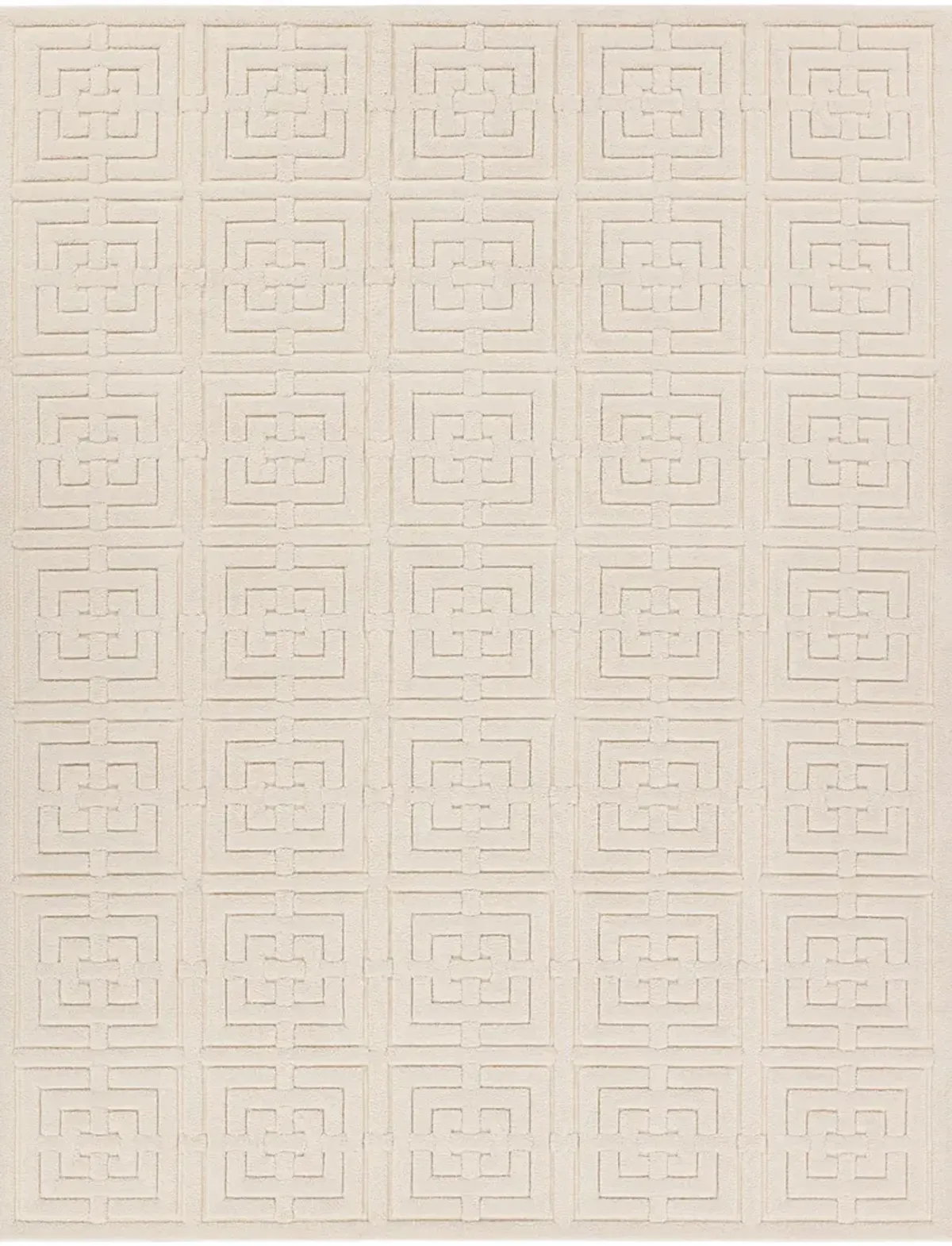 Petros Marvelle White 5'3" x 7'6" Rug