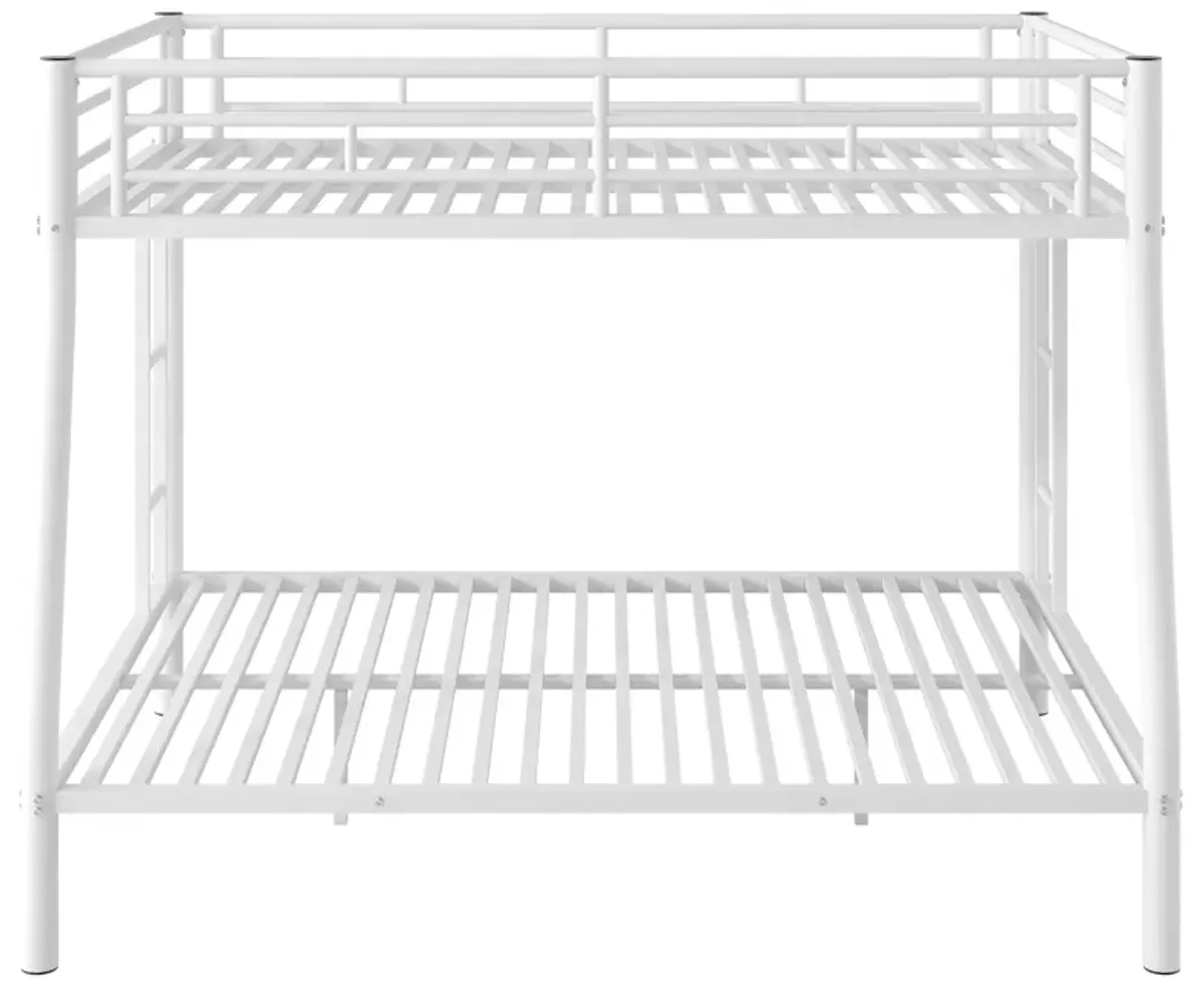 Merax Metal Bunk Bed with Ladders and Guardrails