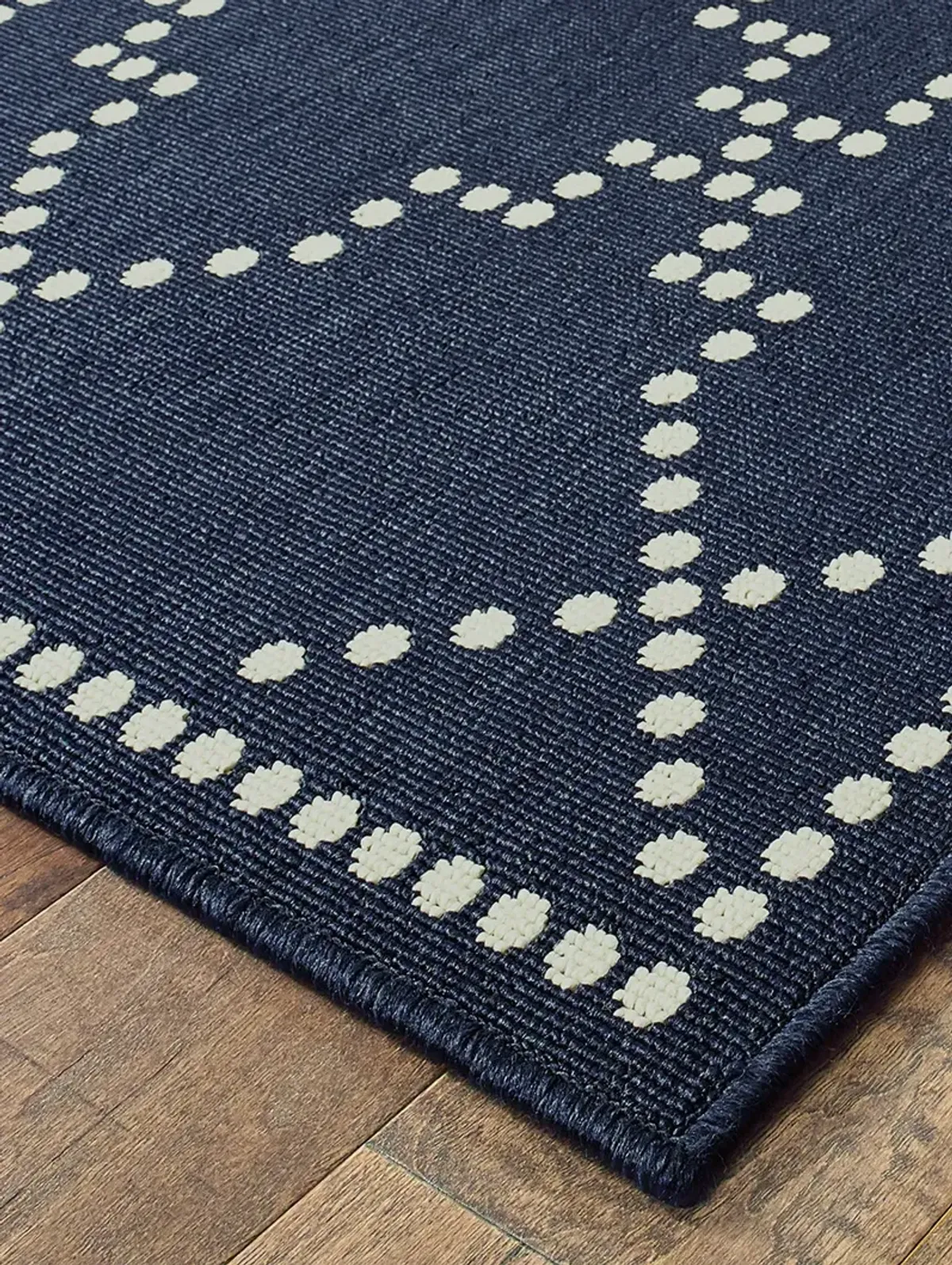 Marina 8'6" x 13' Navy Rug