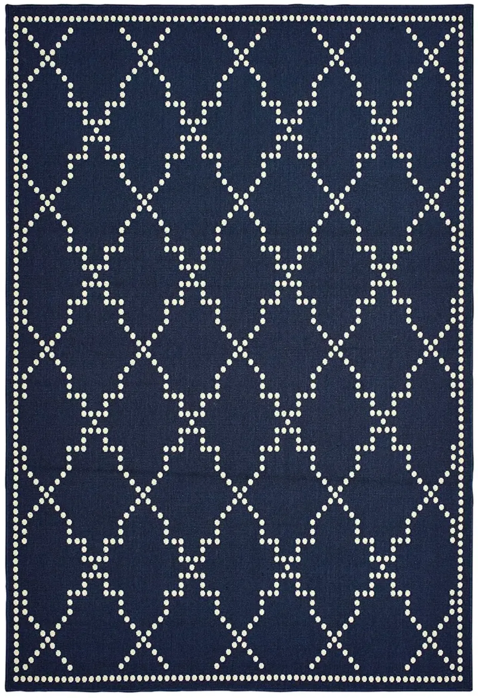 Marina 8'6" x 13' Navy Rug