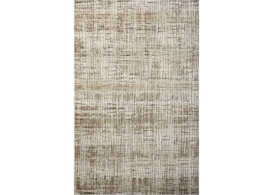 Wyatt WYA-07 Clay / Smoke 9''6" x 13' Rug by