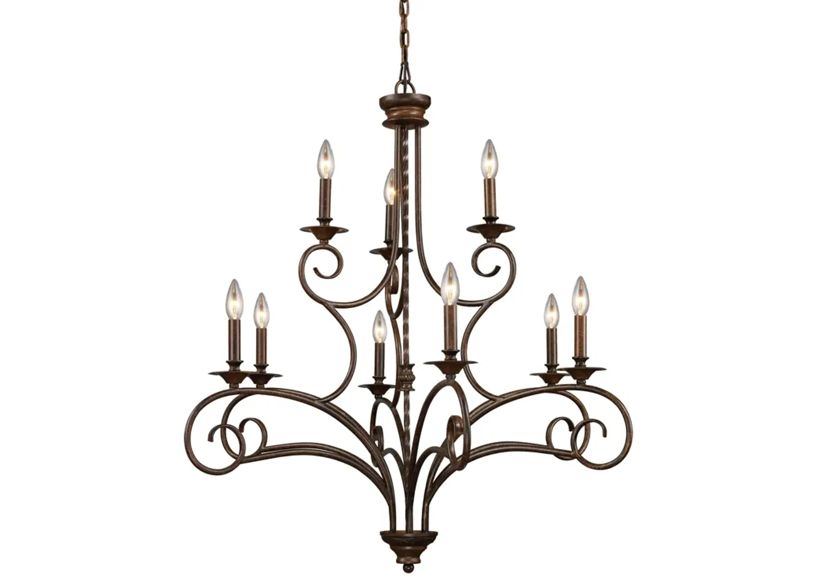 Gloucester 35.5'' Wide 9-Light Chandelier