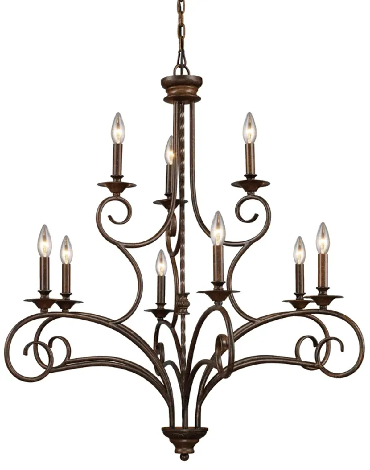 Gloucester 35.5'' Wide 9-Light Chandelier