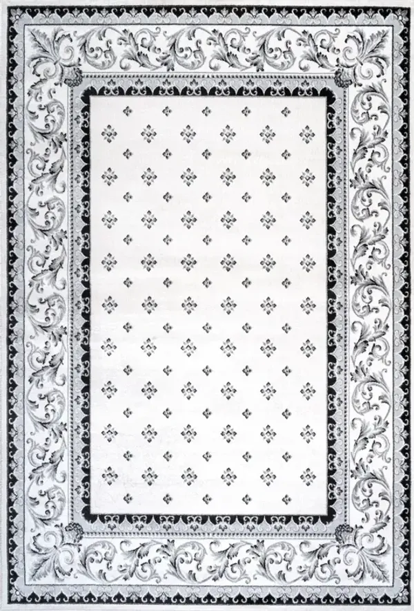 Acanthus French Border Area Rug