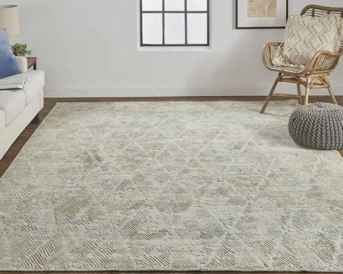 Elias 6718F Gray/Taupe 3'6" x 5'6" Rug