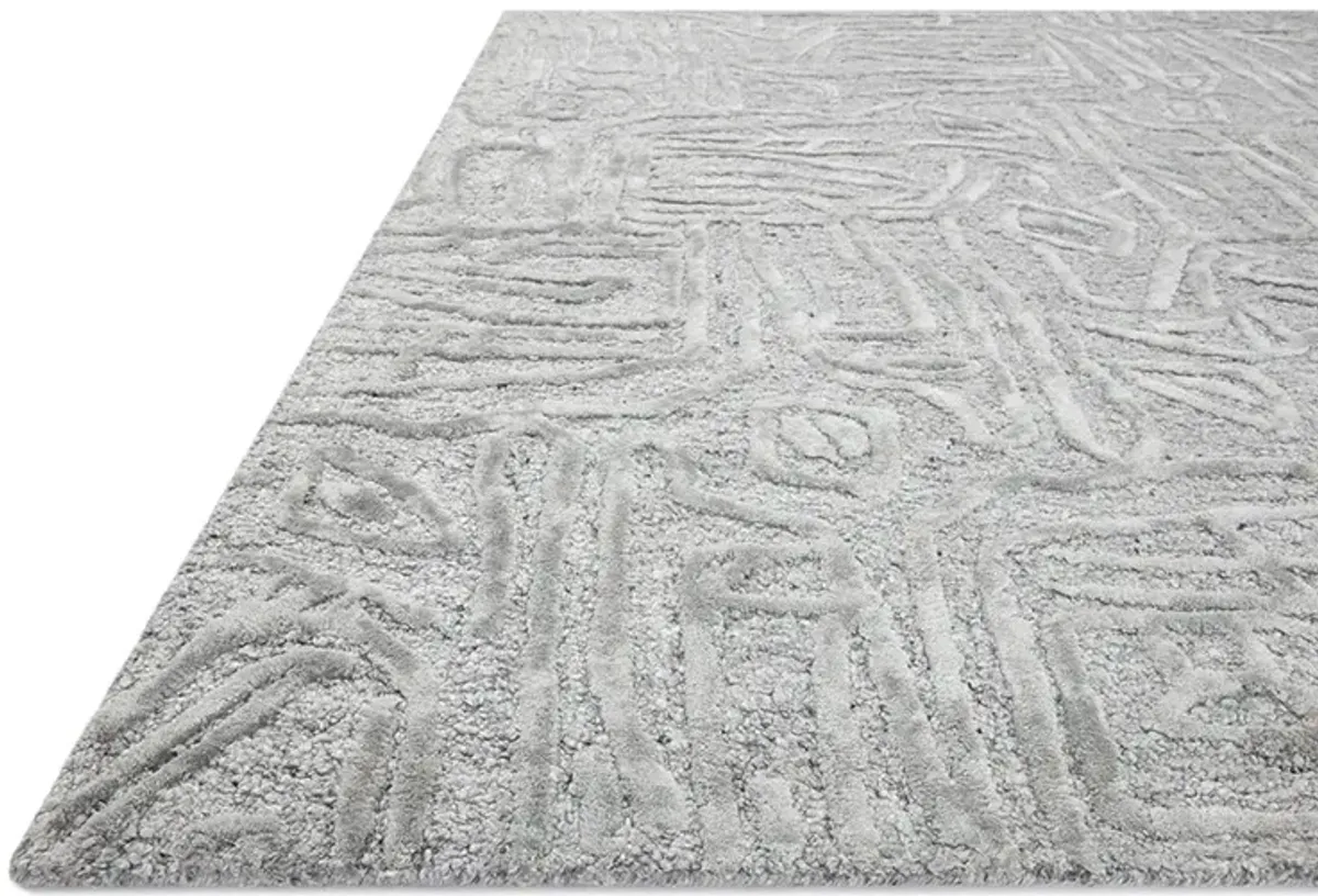 Juneau Grey/Grey 9'3" x 13' Rug