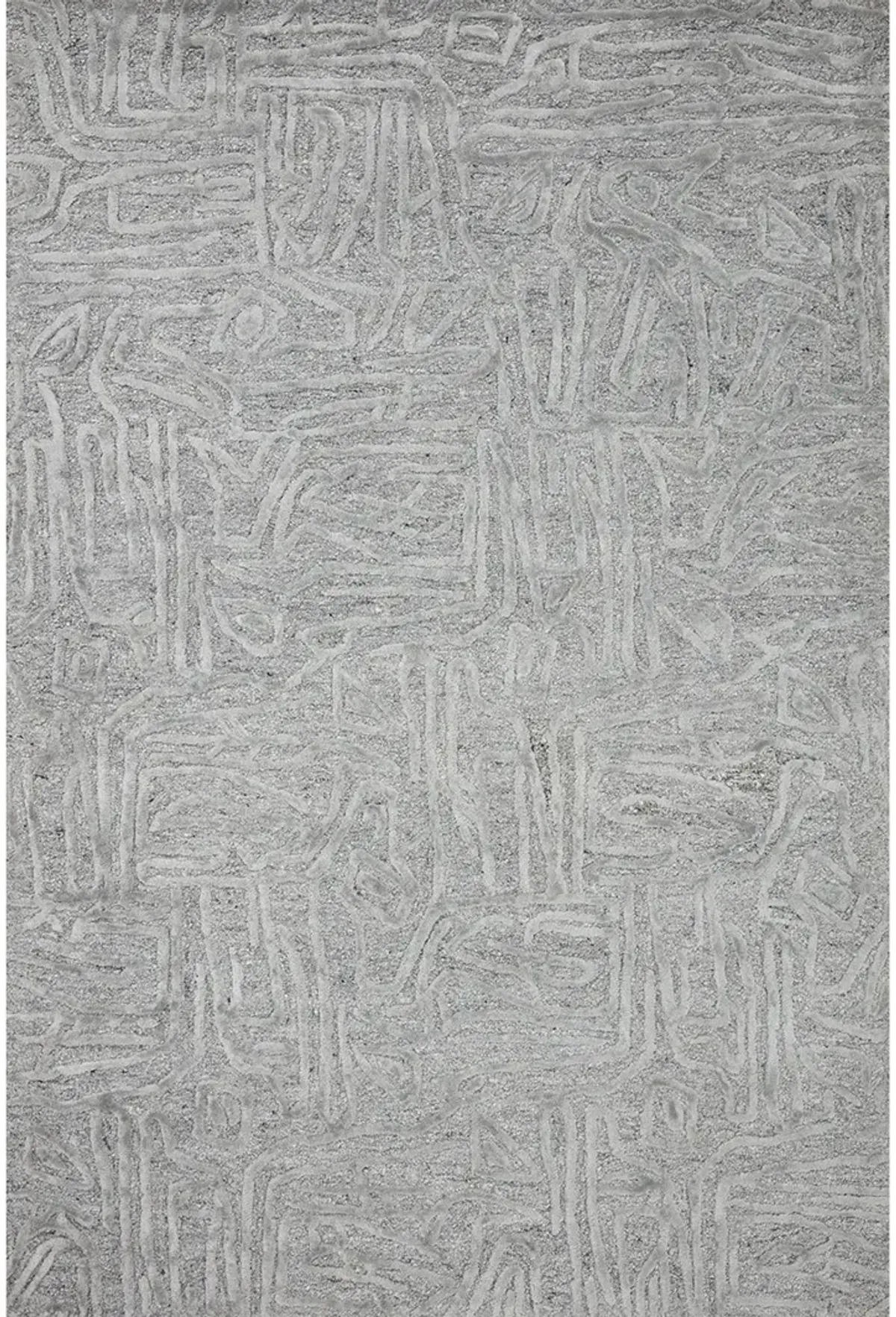 Juneau Grey/Grey 9'3" x 13' Rug