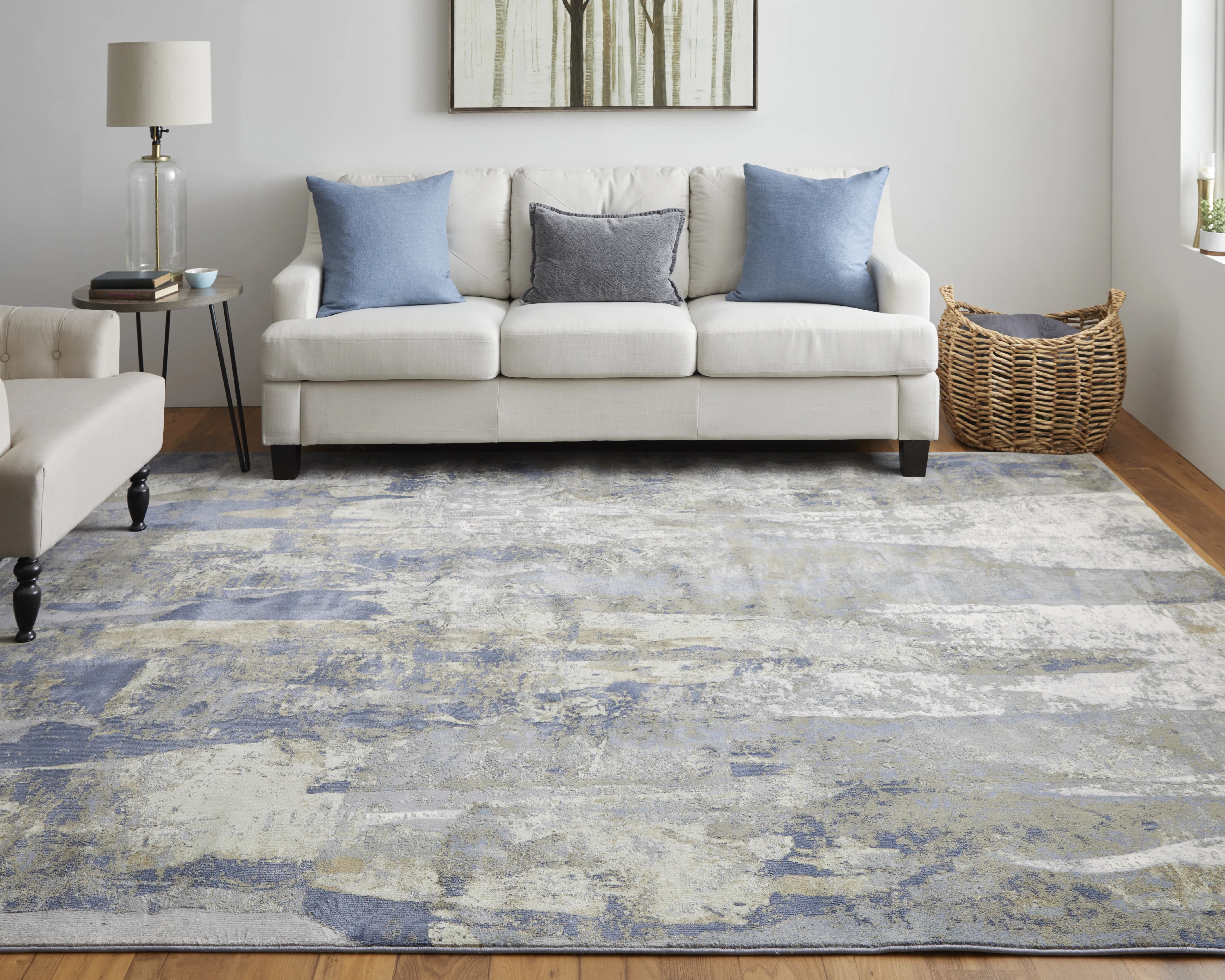 Clio 39K6F Blue/Gray/Tan 12' x 15' Rug