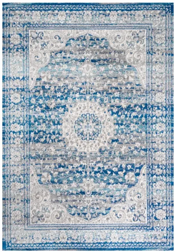 Scala Ornate Bohemian Medallion Area Rug