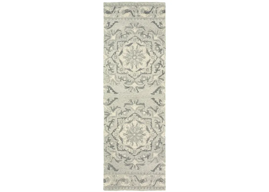 Craft 2'6" x 8' Ash Rug