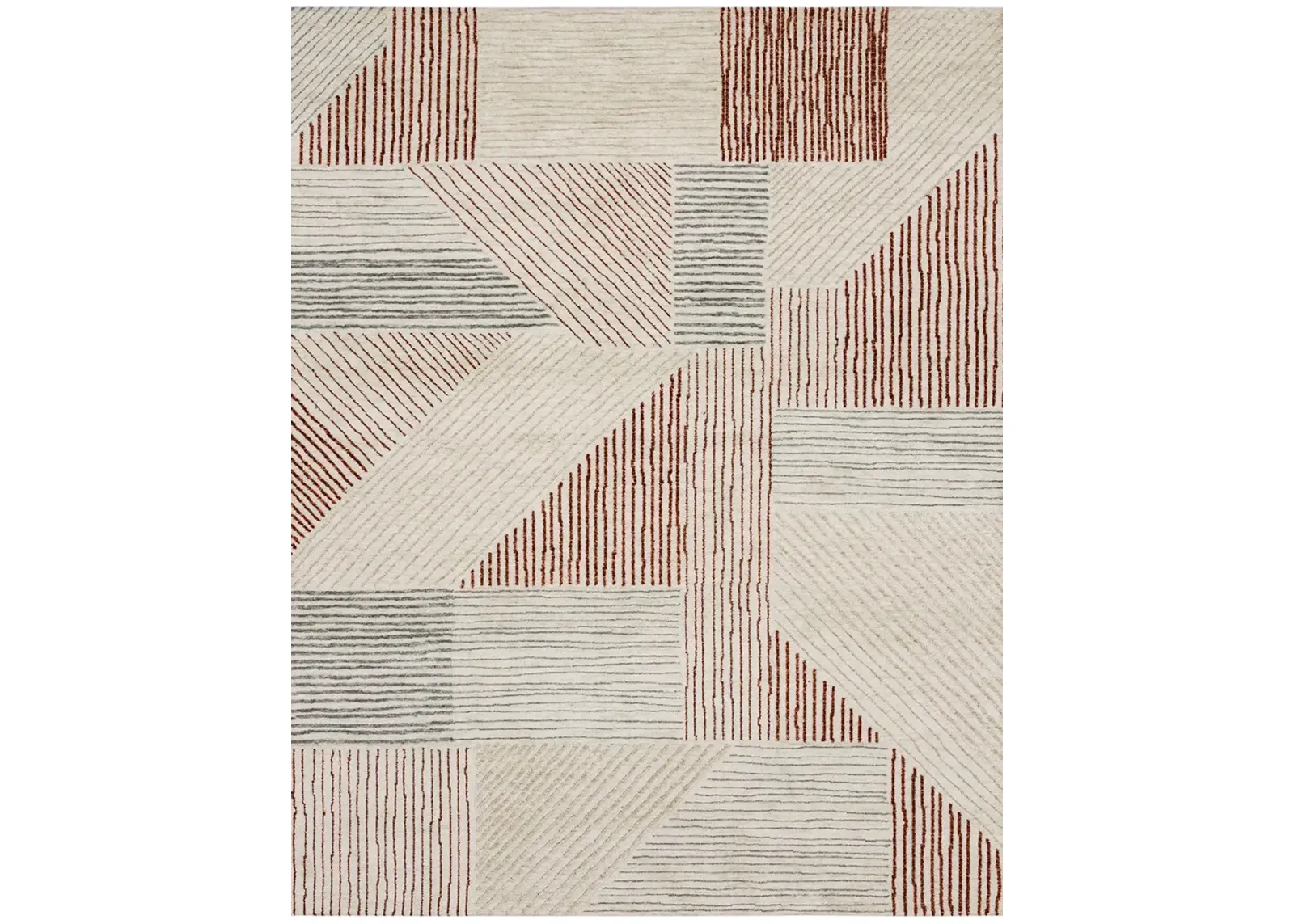 Bowen By Drew & Jonathan Home Central Valley Red 8' X 10' Rug