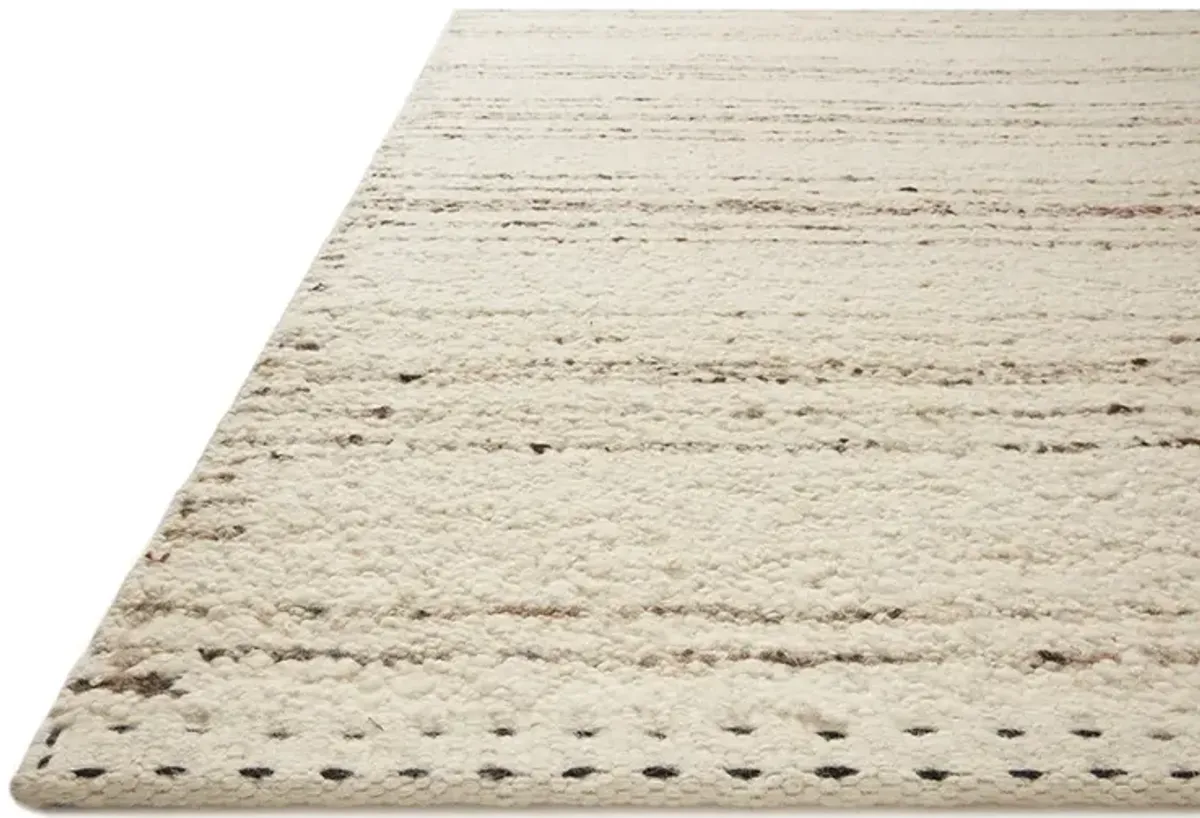 Roman ROM02 Ivory/Pebble 4' x 6' Rug