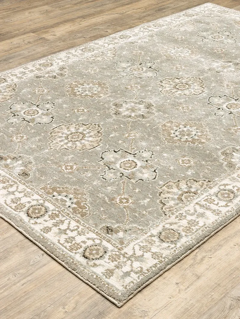 Andorra 8'6" x 11'7" Grey Rug