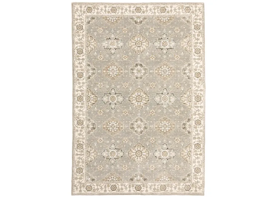 Andorra 8'6" x 11'7" Grey Rug