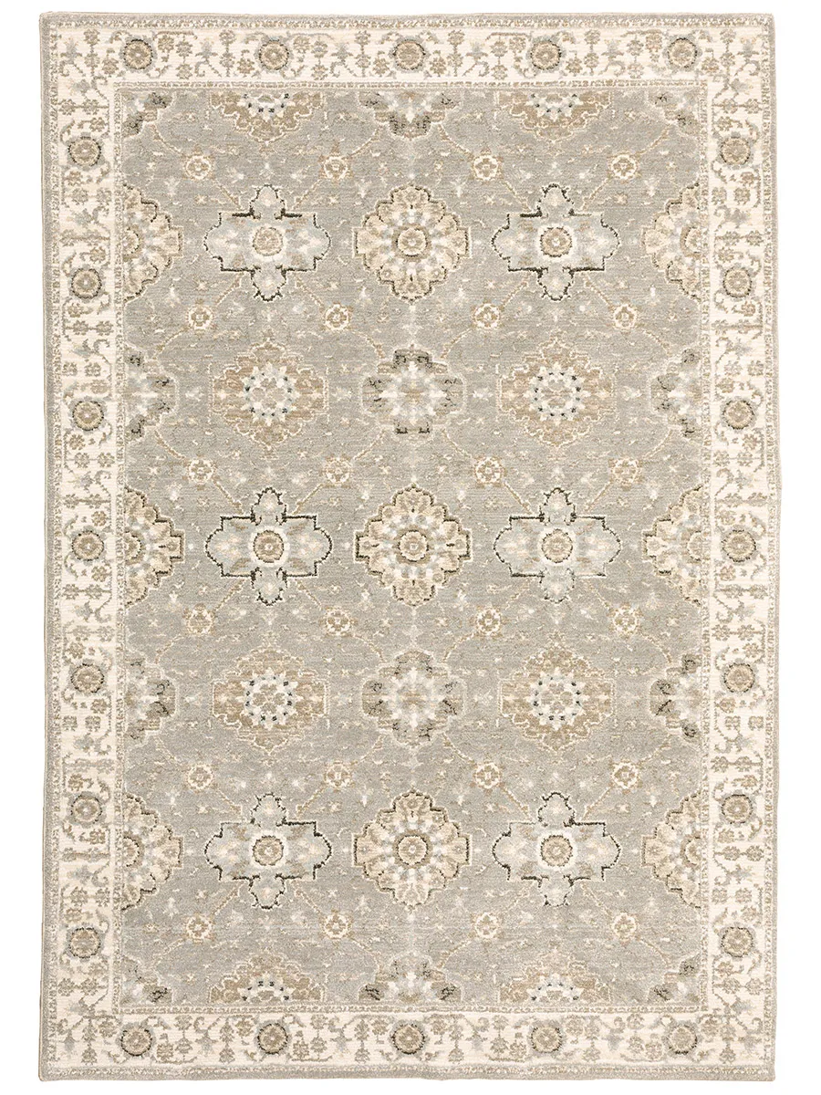 Andorra 8'6" x 11'7" Grey Rug