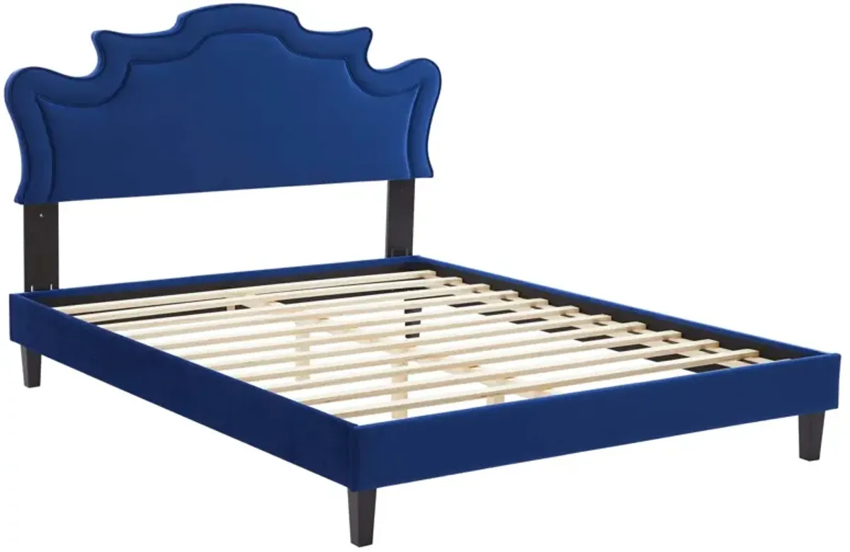 Modway - Neena Performance Velvet King Bed