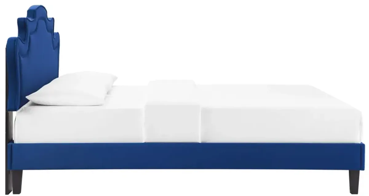 Modway - Neena Performance Velvet King Bed