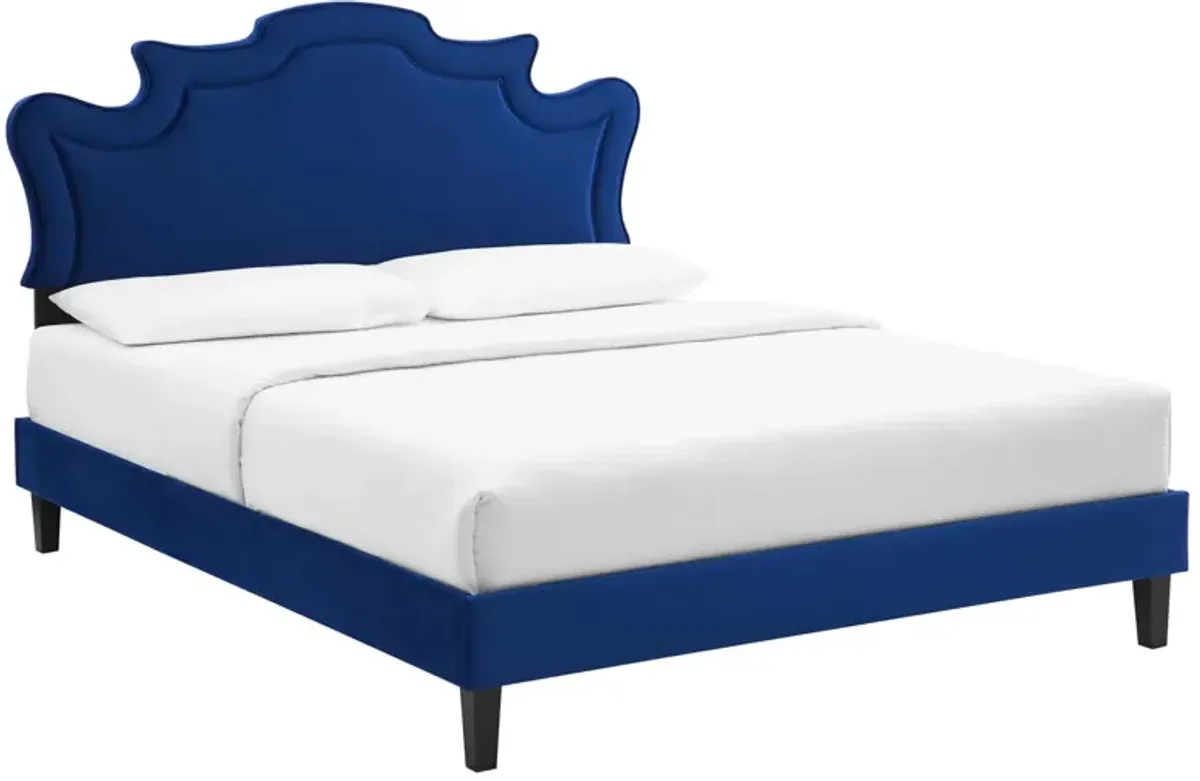 Modway - Neena Performance Velvet King Bed