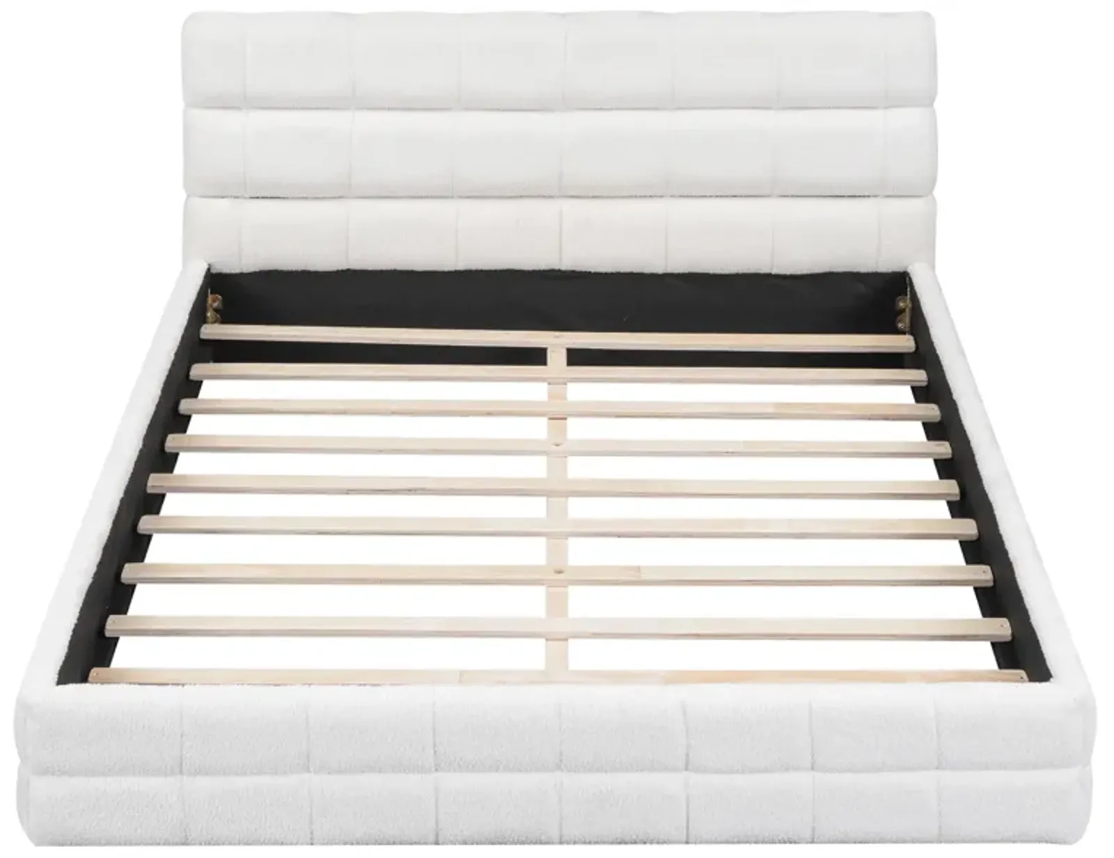 Merax Classic Upholstered Platform Bed