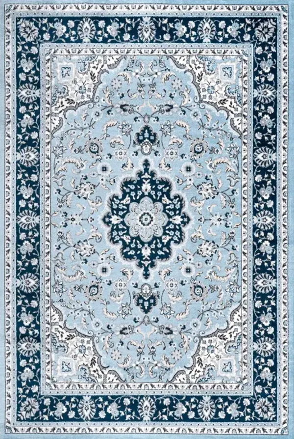 Palmette Modern Persian Floral Area Rug