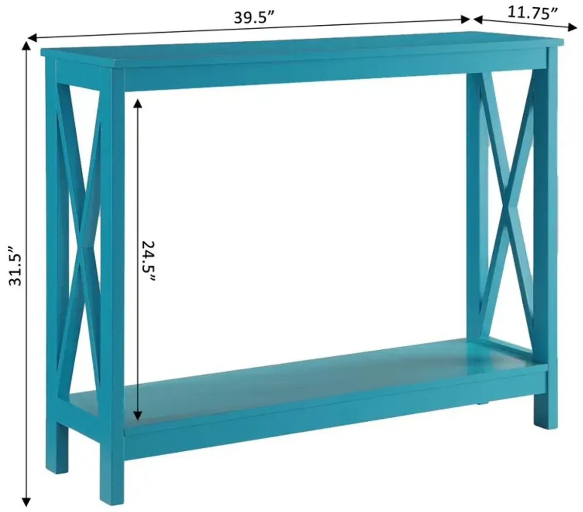 Convience Concept, Inc. Oxford Console Table with Shelf