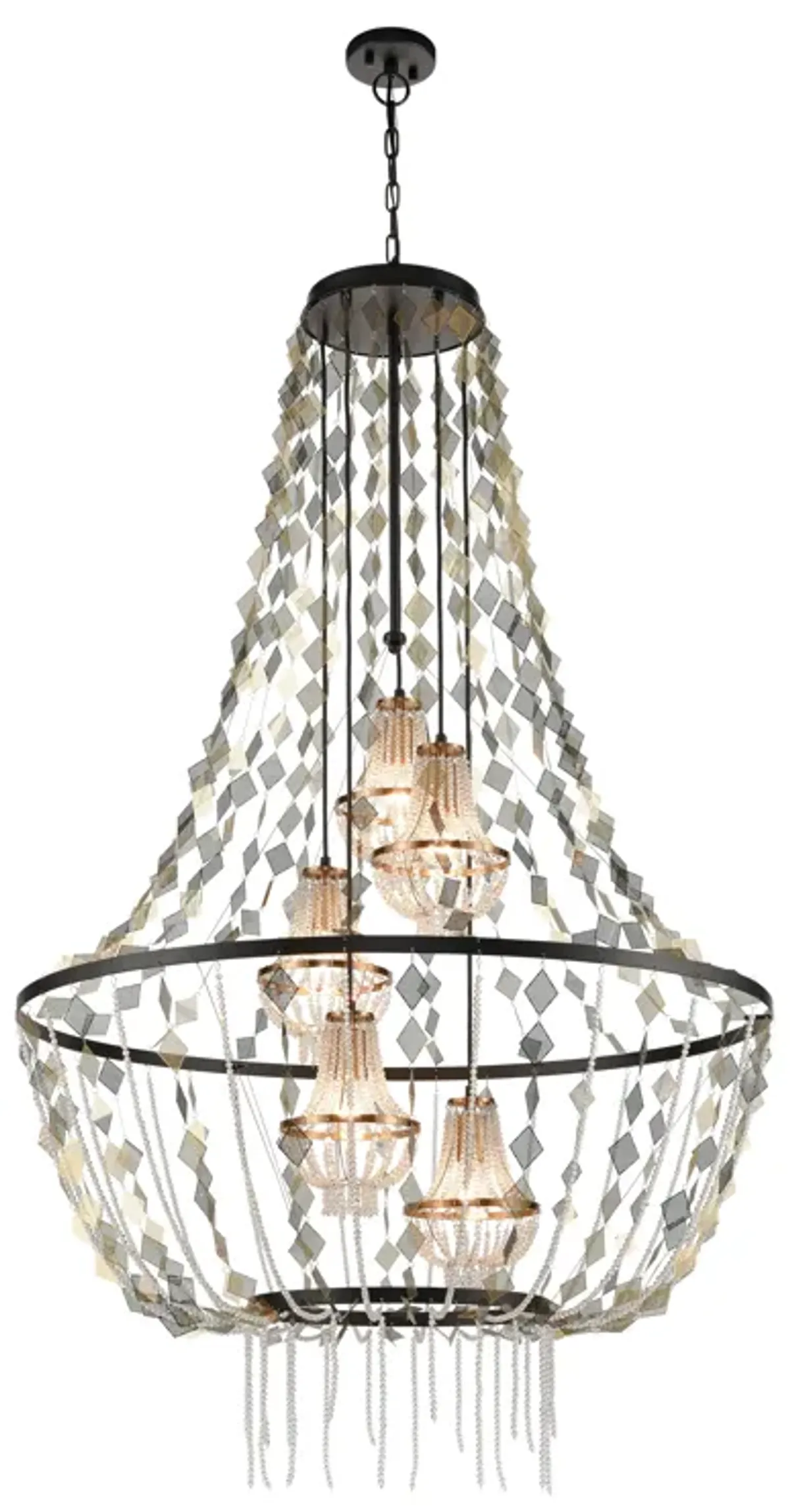 Selene 38" 5-Light Chandelier