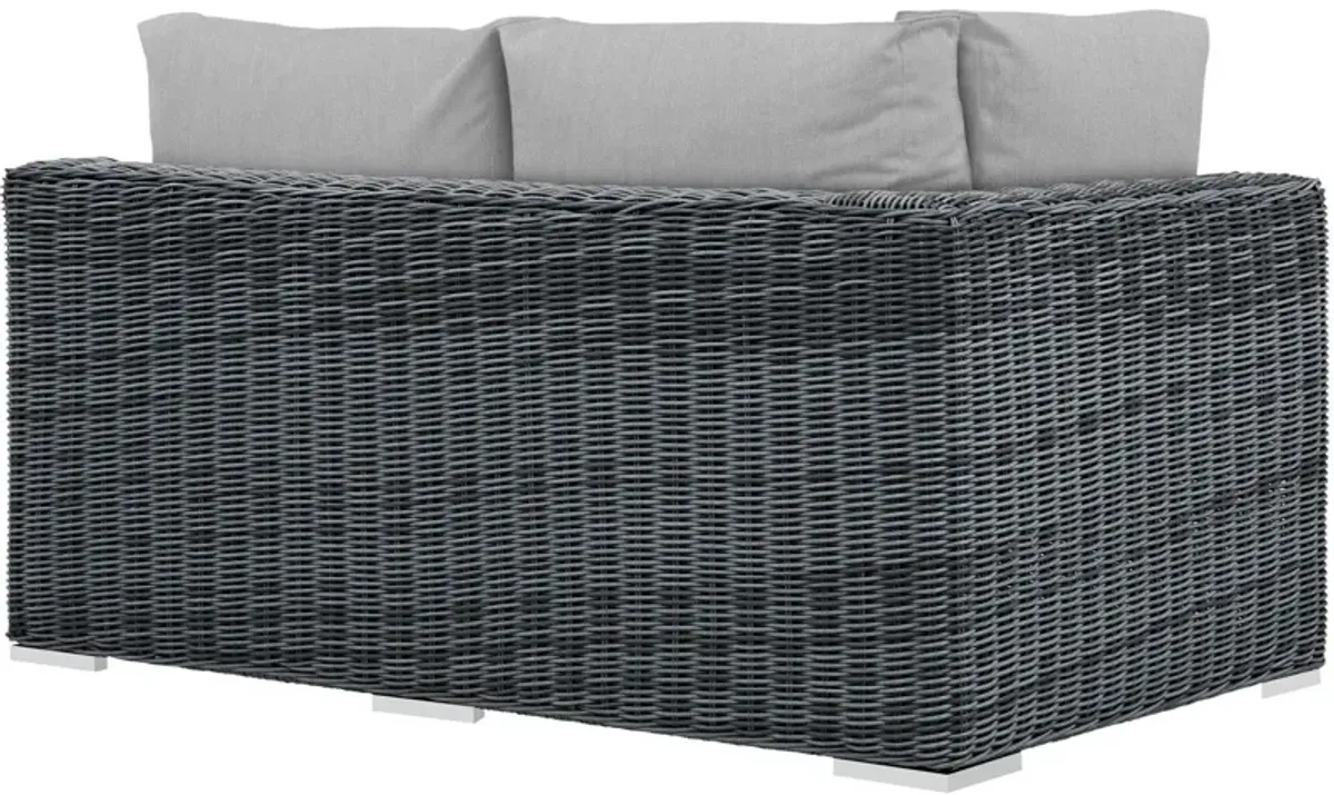 Modway - Summon Outdoor Patio Sunbrella® Left Arm Loveseat