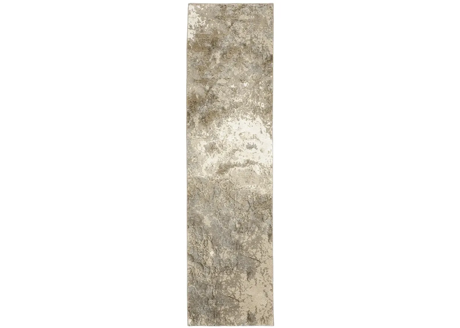 Evolution 2'3" x 8' Beige Rug