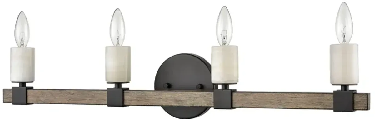 Stone Manor 30'' Wide 4-Light Vanity Light