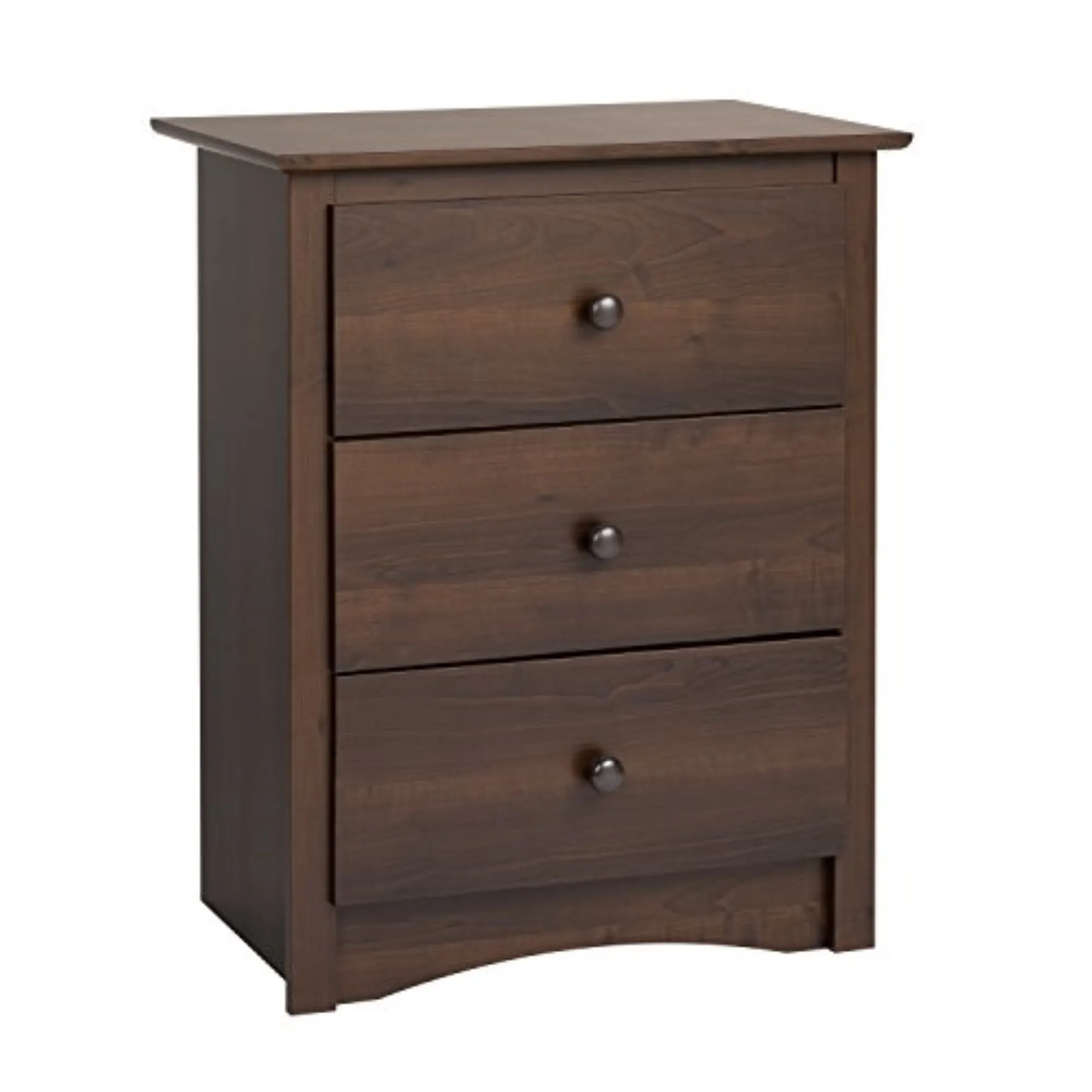 Fremont 3-drawer Tall Nightstand, Espresso