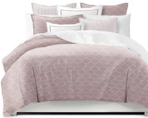 6ix Tailors Fine Linens Gazebo Ballet Pink Duvet Cover Set