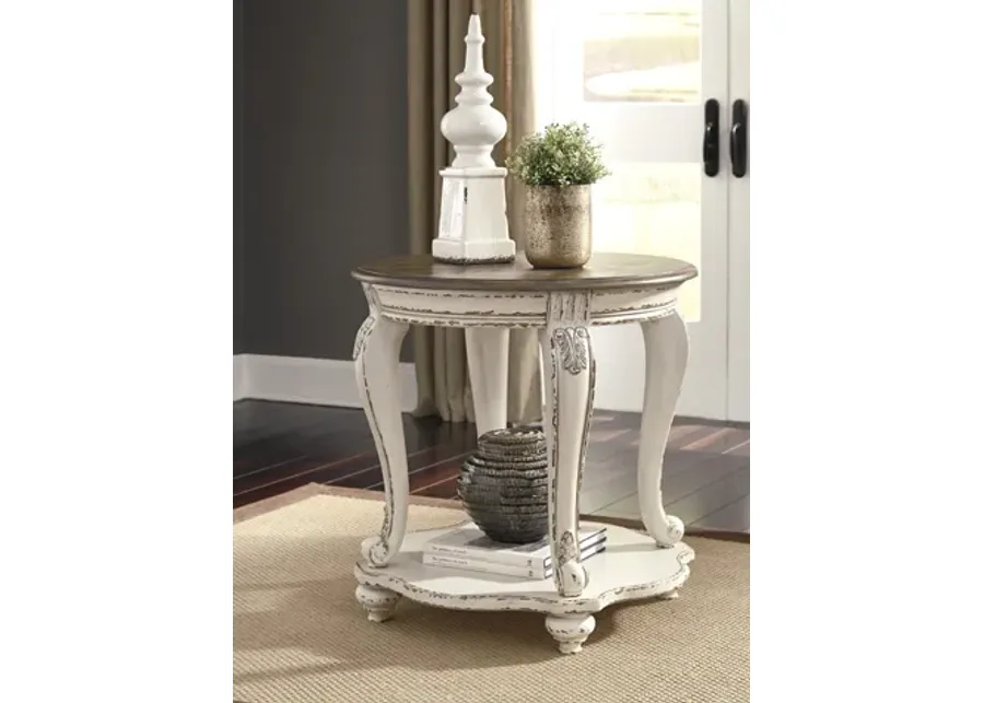 Realyn Round End Table