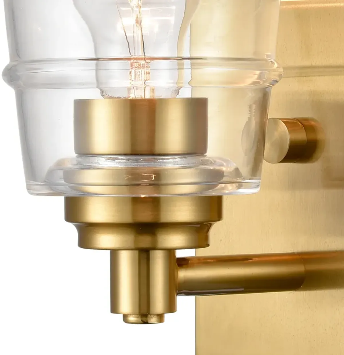 Pulsate 4.5'' Wide 1-Light Gold Sconce