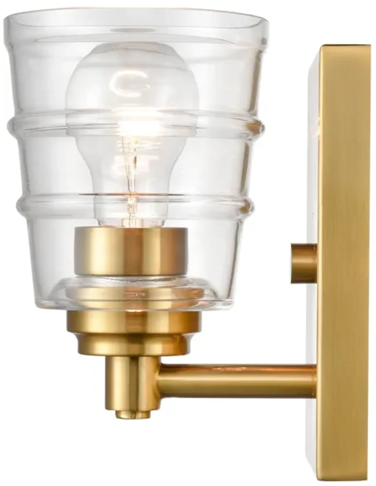 Pulsate 4.5'' Wide 1-Light Gold Sconce